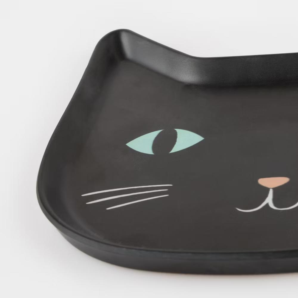 Meri Meri Reusable Cat Plate (Pack of 1) - Image 3