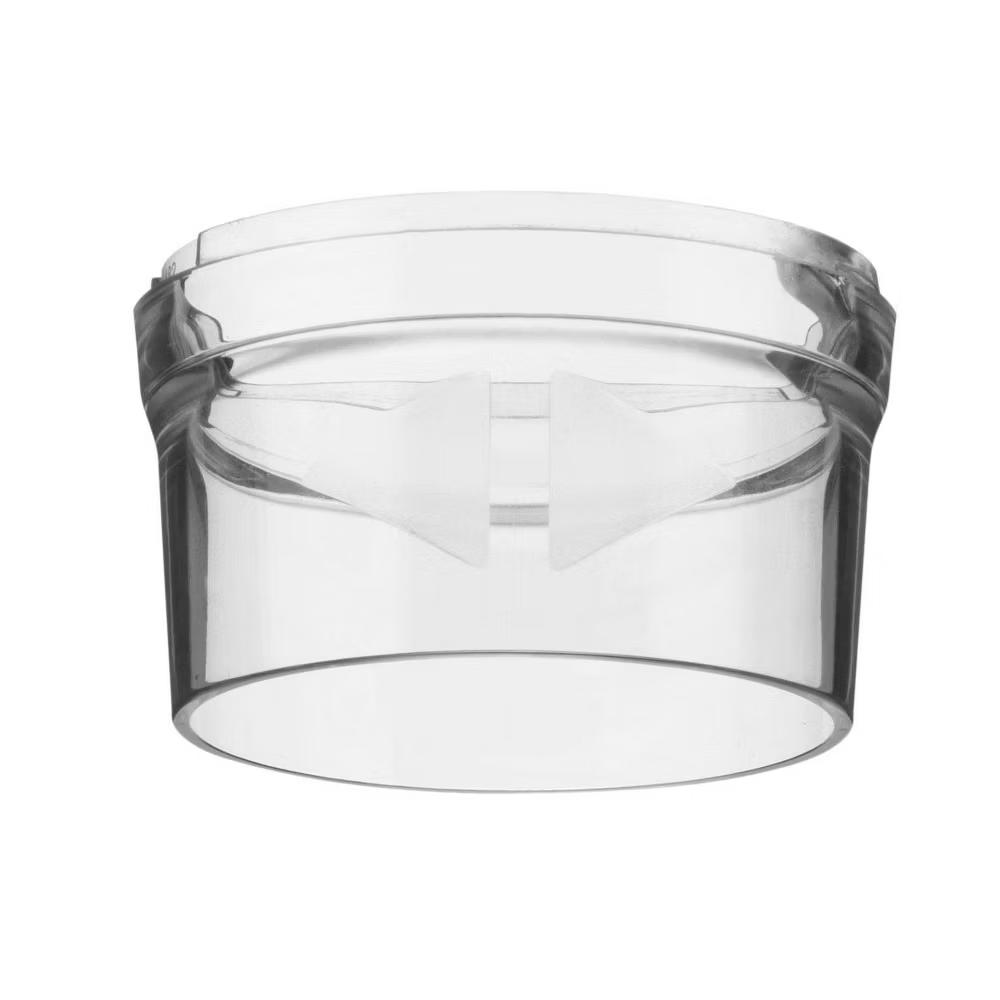 Silver Push Chopper: Stainless Steel Manual Food & Vegetable Chopper, Dishwasher-Safe, 4-Piece Set - Image 6