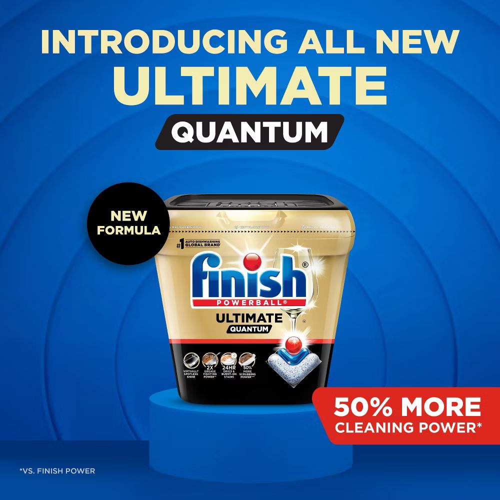 Finish Ultimate Quantum Dishwasher Detergent Pods - Image 29
