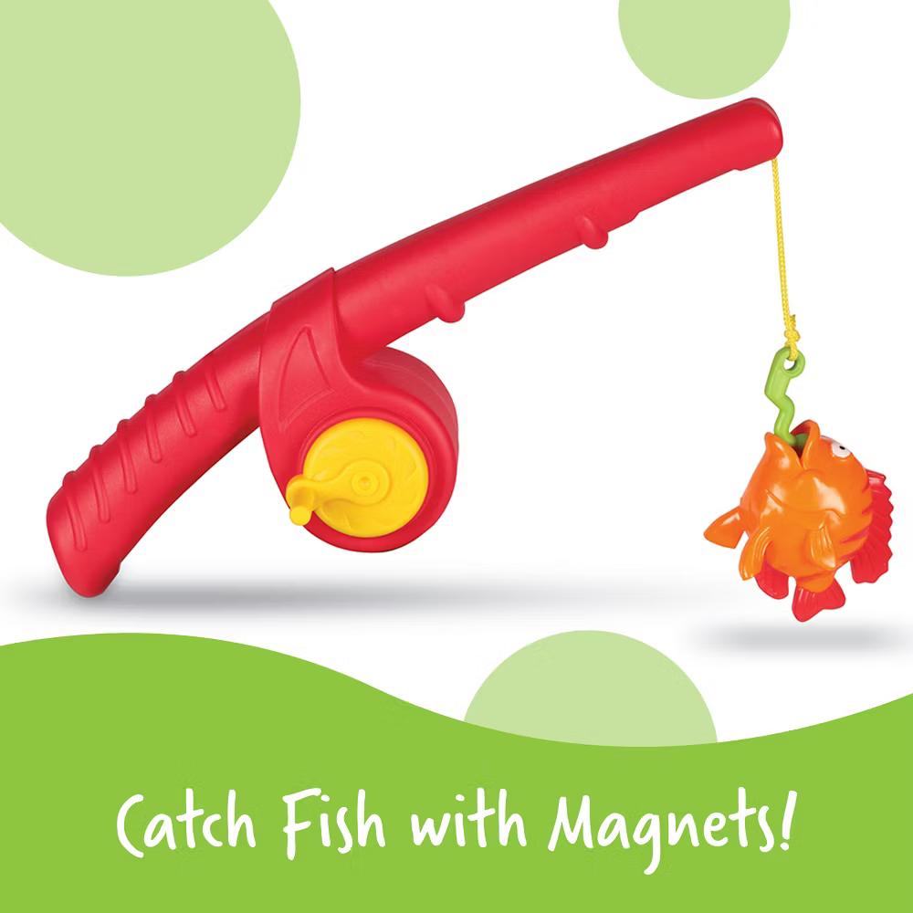 Pretend and Play Fishing Set, 11 Pieces, Ages 3+ - Image 3