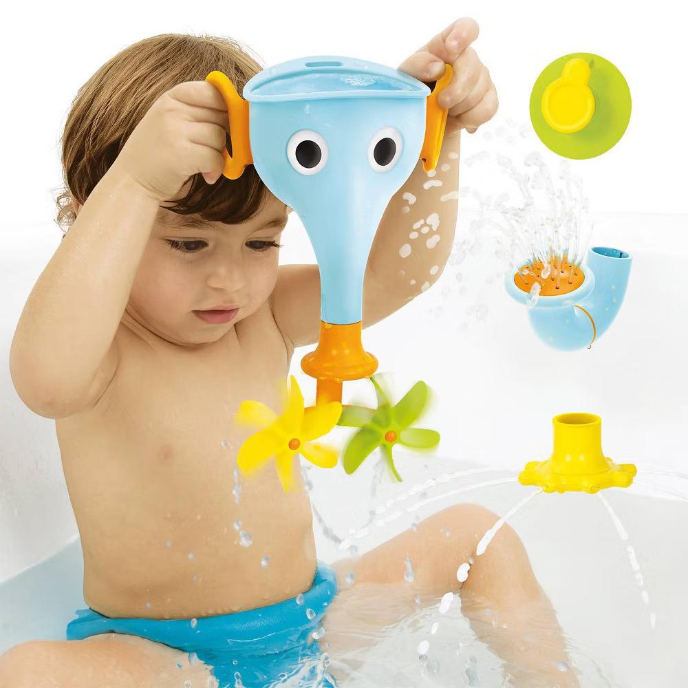 FunElefun Fill 'N' Sprinkle Bath Toy - Blue: Educational Focus, Animals, Bath Toys, 4 Pieces - Image 3