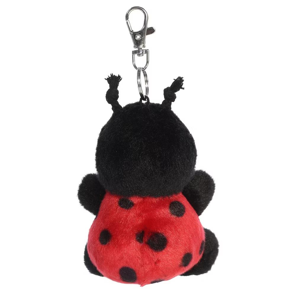 Mini Lil Spots Ladybug Palm Pals Adorable Clip-On Red 4" - Image 5