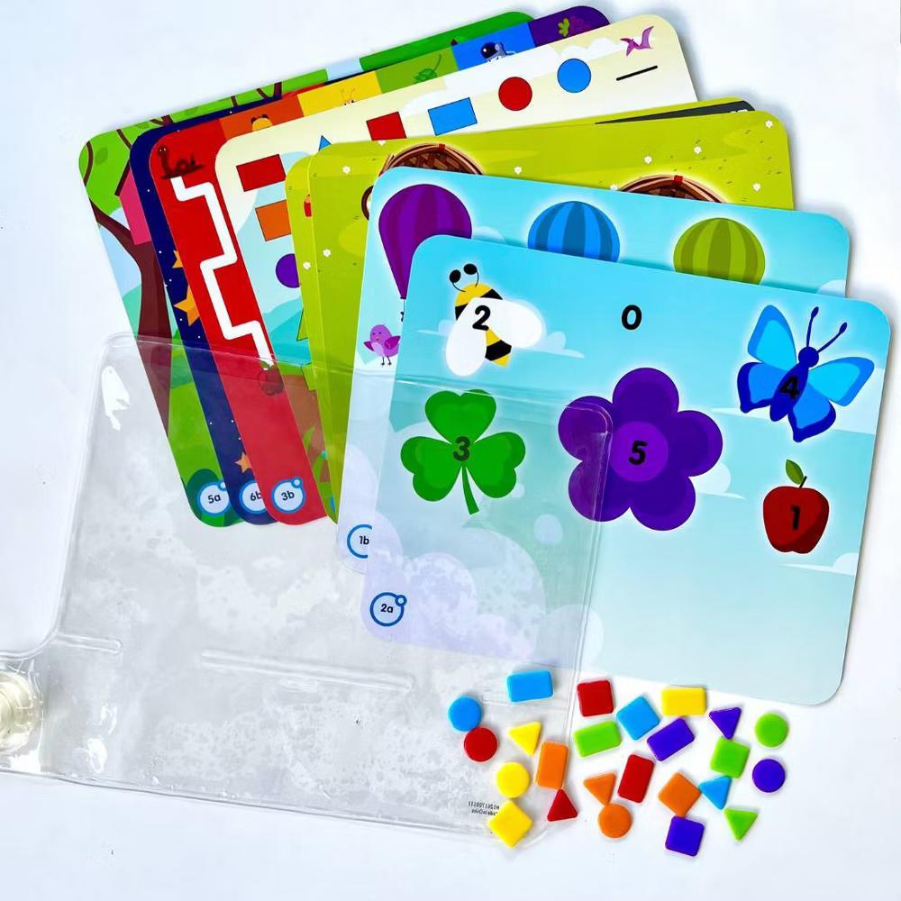 Hand2Mind Colors & Shapes Sensory Pad: Educational Tool for Preschool, 33-Piece Plastic Set - Image 6
