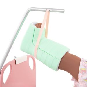 Adjustable Hospital Bed & Doctor Set for 18" Dolls - Get Well Bed