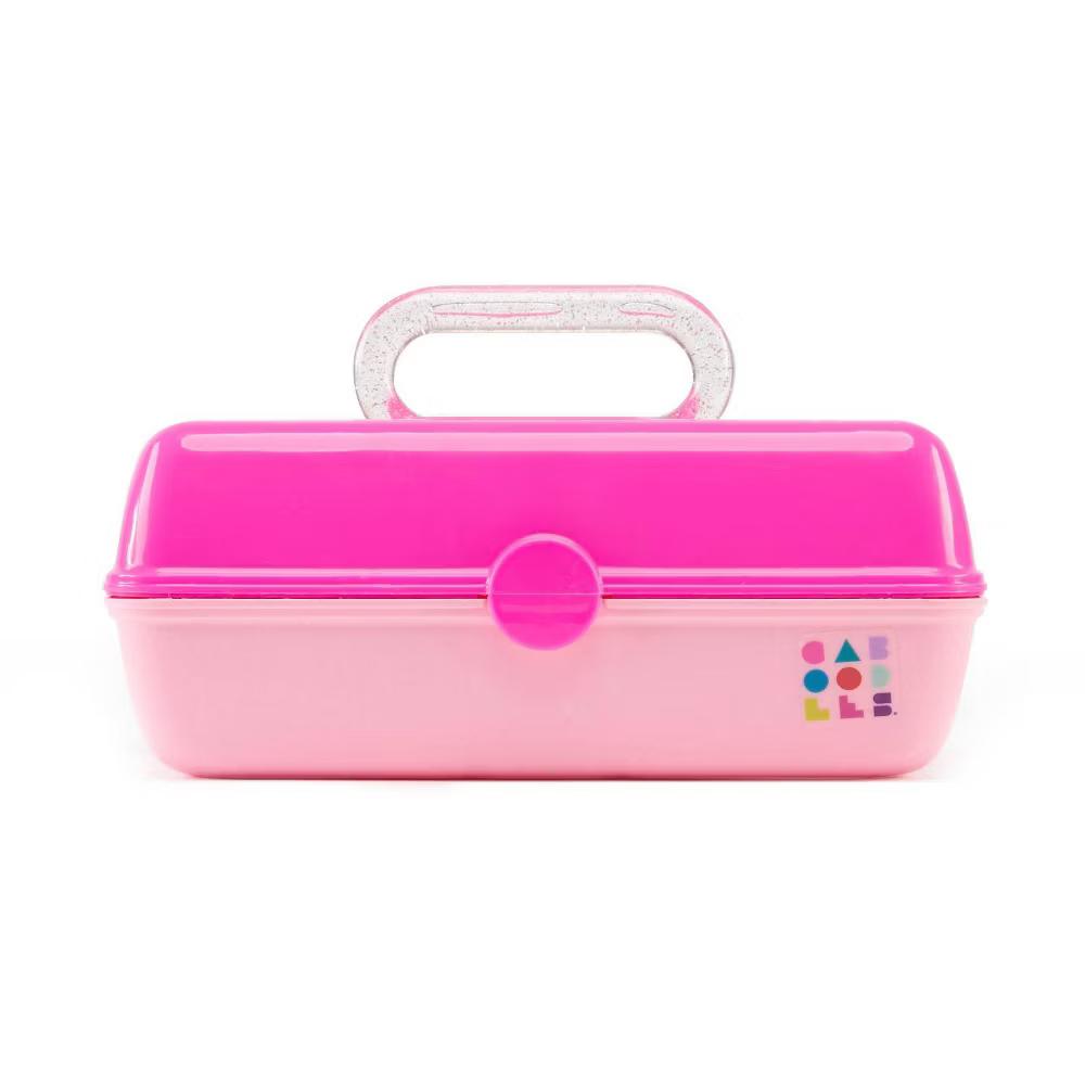 Caboodles Pretty In Petite Makeup Organizer - Hot Pink On Rose - Image 2