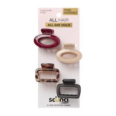 Mixed Shape Mini Claw Clips - All Hair - 4pcs: Hair Styling, Fashion, Securing Hair - Image 7