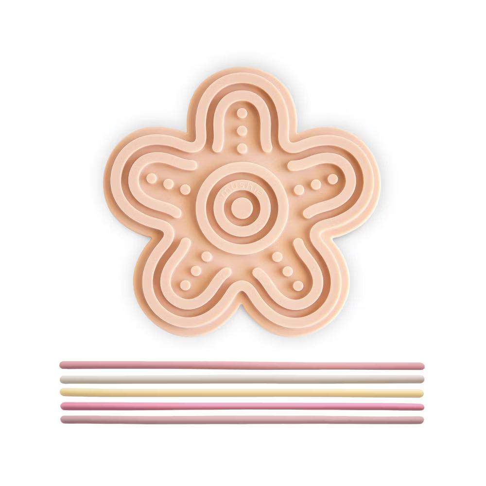 Mushie Petal Silicone Sensory Toy - Image 3