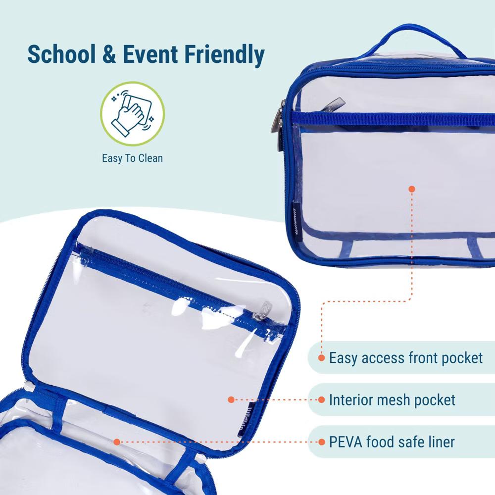 Wildkin Kids Insulated Lunch Box in Solid Colors – Durable and Reusable for School & Travel - Image 19