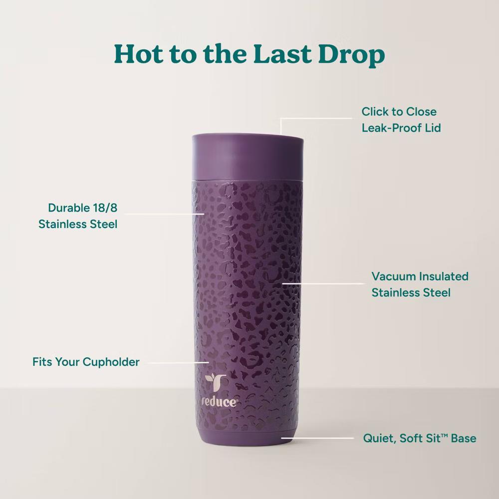 Reduce 16oz Perk Insulated Stainless Steel Leak Proof Coffee Tumbler - Image 11