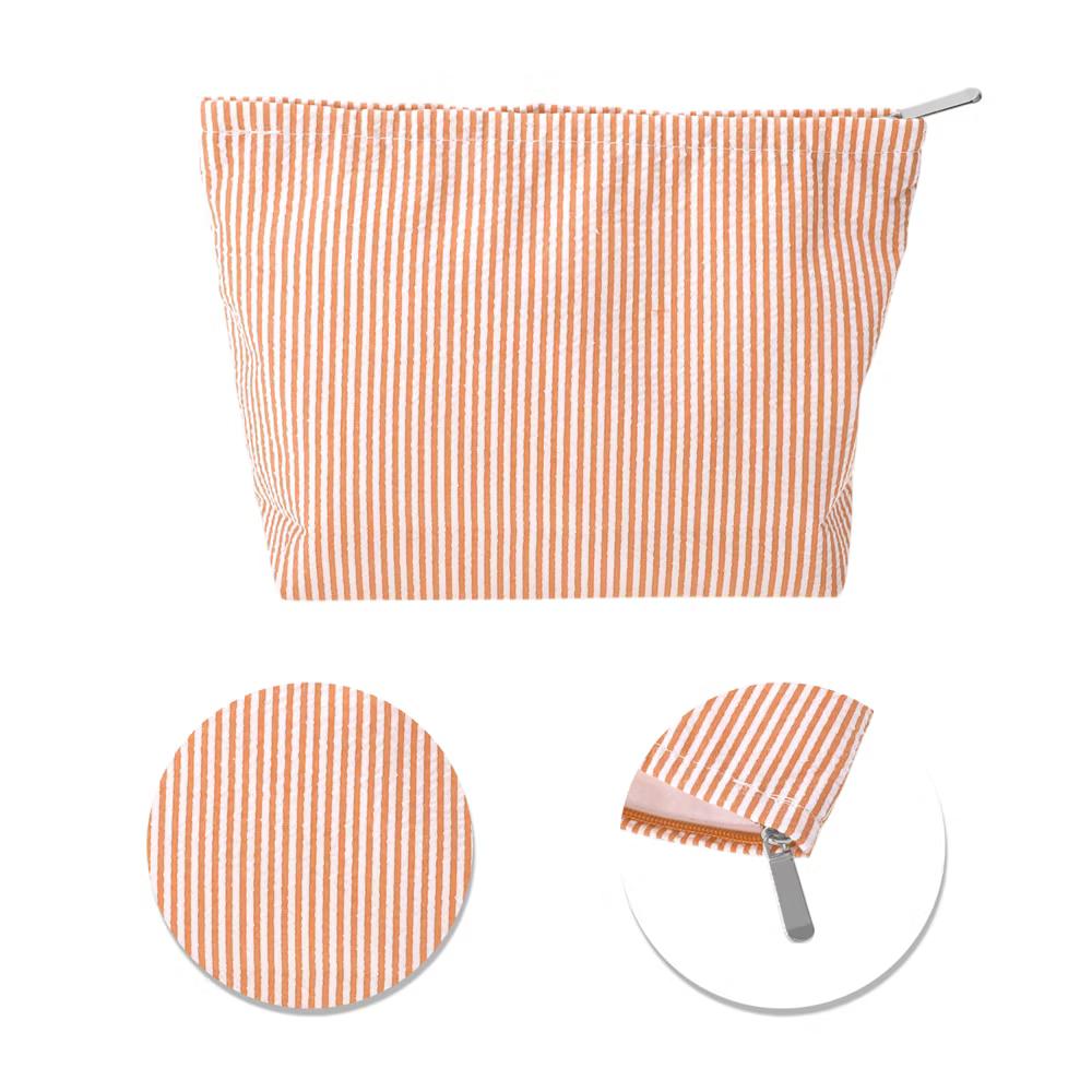 Seersucker Stripes Makeup Bag 1 Pc - Image 21
