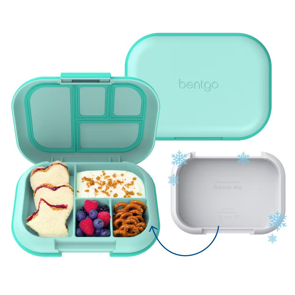 Kids' Chill Lunch Box, Bento-Style Solution, 4 Compartments & Removable Ice Pack - Image 26