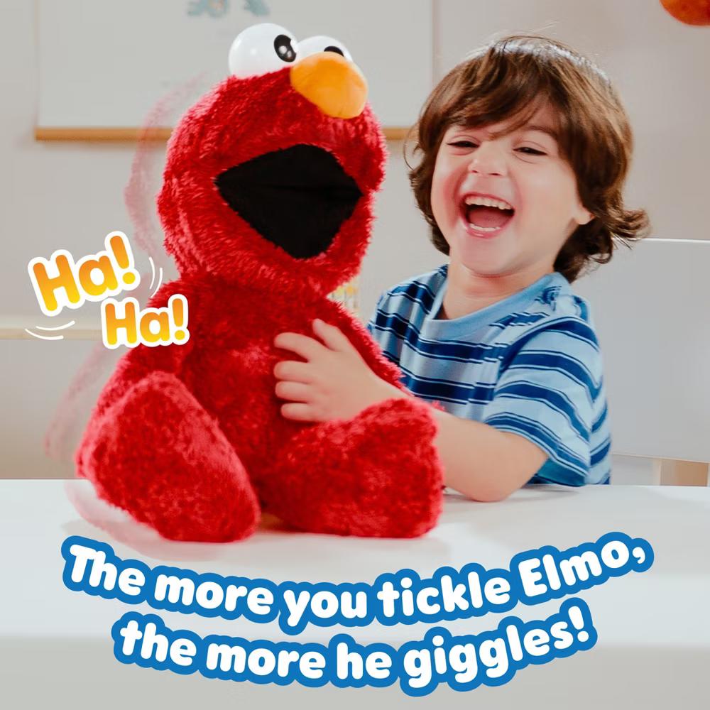 Tickle Me Elmo Giggle Max Interactive Plush Toy - Image 5