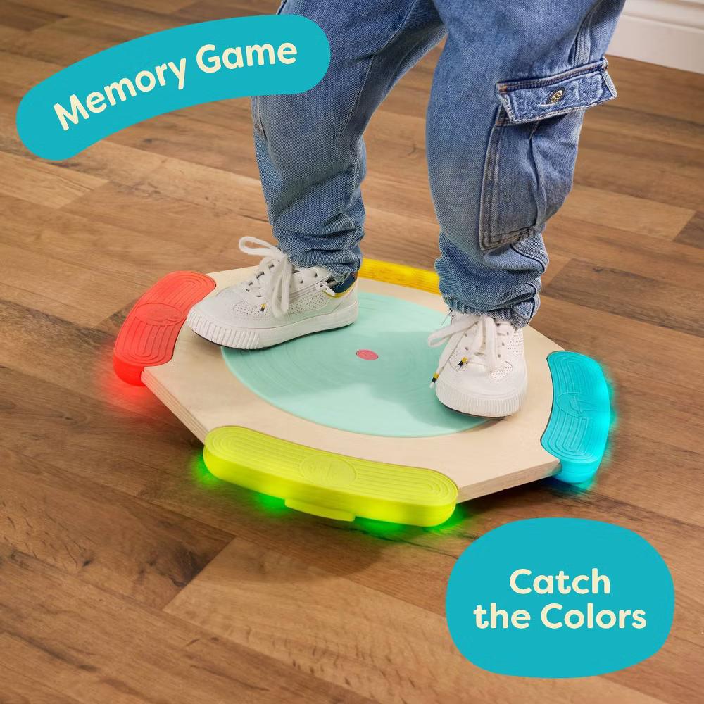 Boogie Woogie Musical Balance Board - Wooden Balance Board with 4 Interactive Games - Image 9
