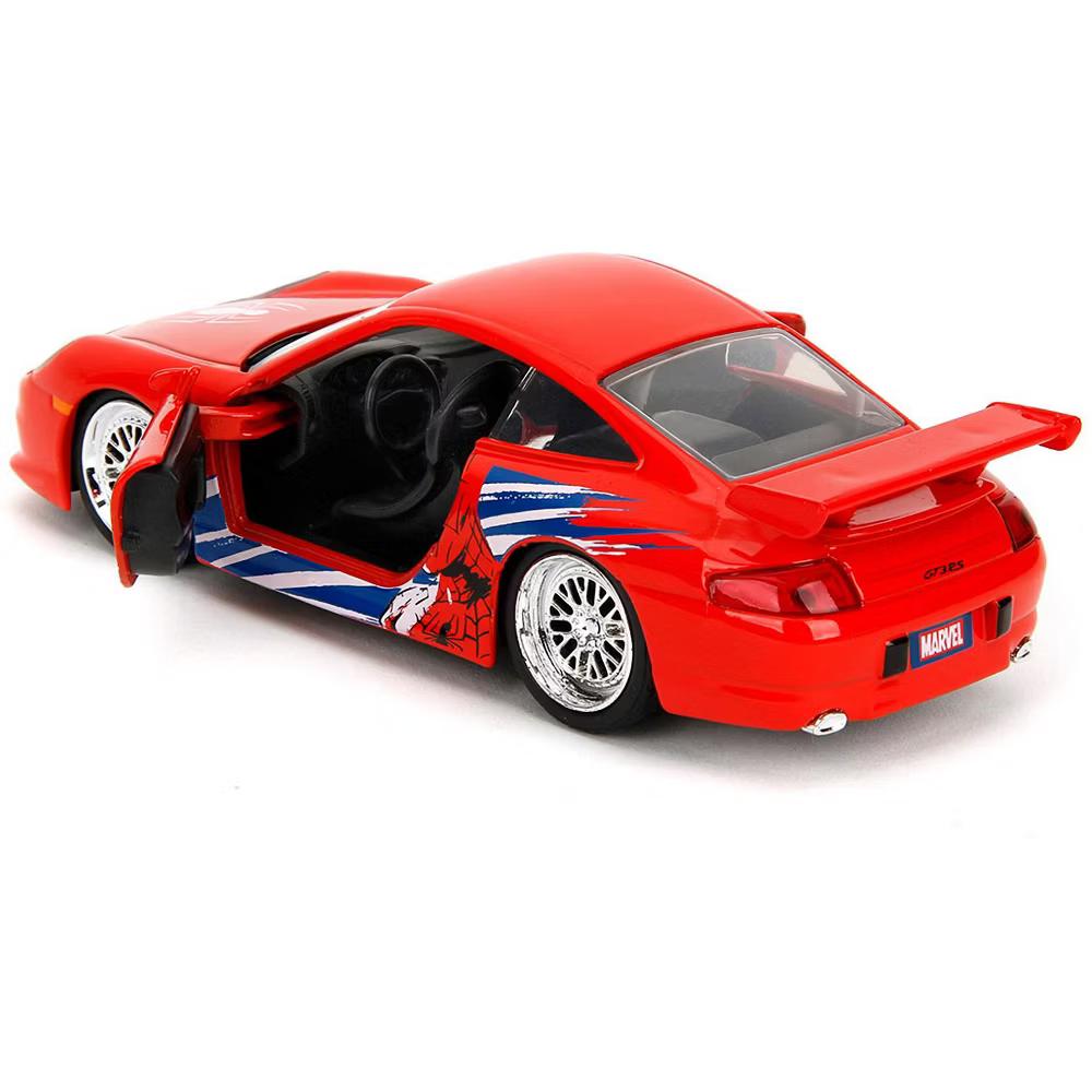 Porsche 911 GT3 RS (996) Red with Graphics "'s " 1/32 Diecast Car Model - Image 5