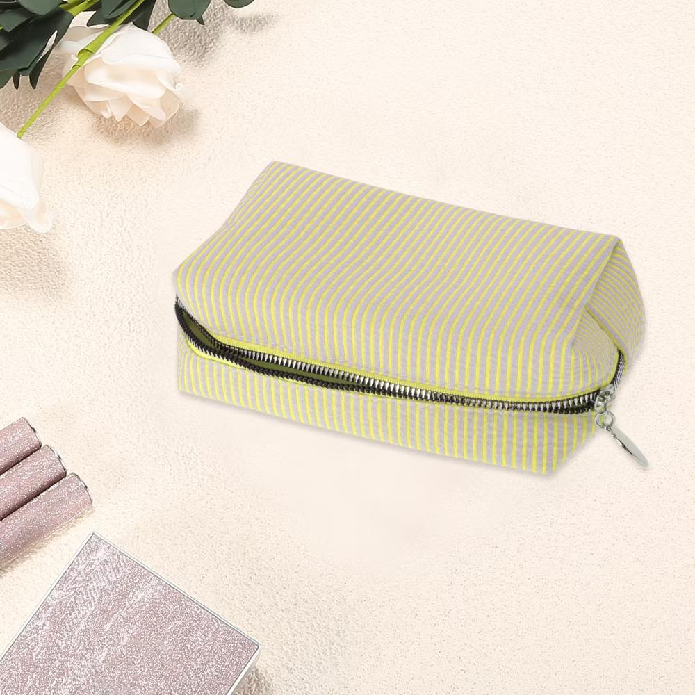 Striped Pattern Makeup Bag for Travel 1 Pc - Image 47
