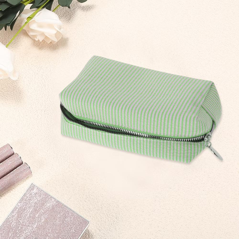 Striped Pattern Makeup Bag for Travel 1 Pc - Image 21