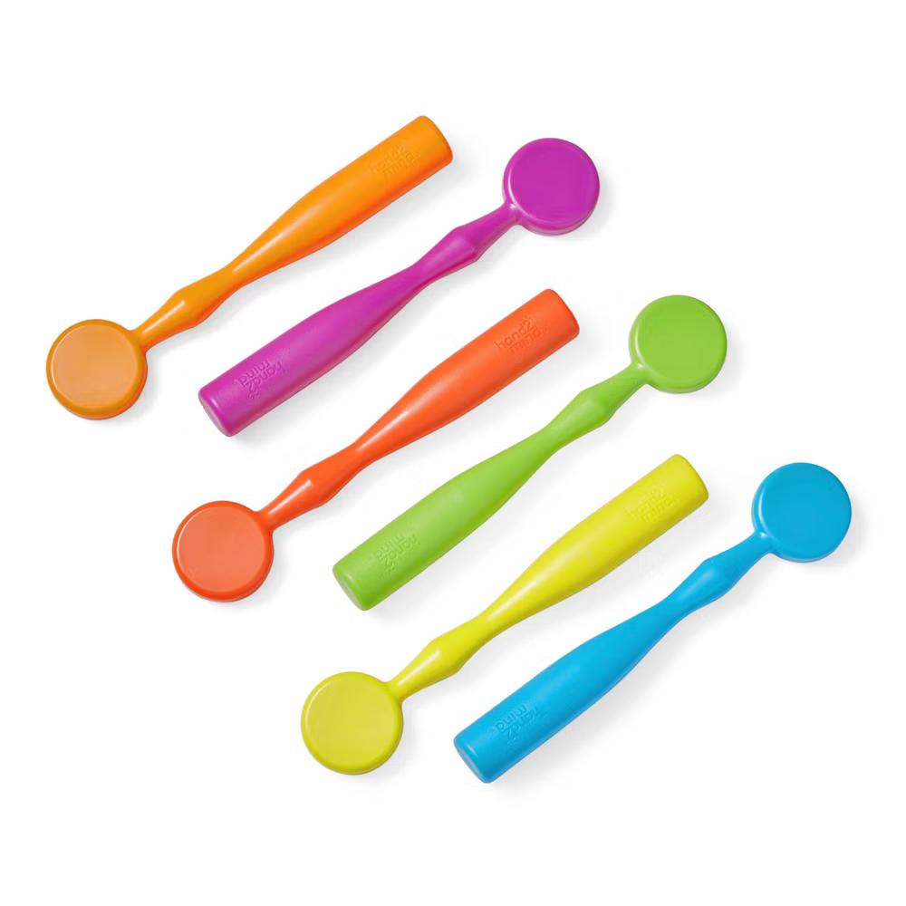 Hand2Mind Colorful Magnetic Wands - 6pk - Image 2
