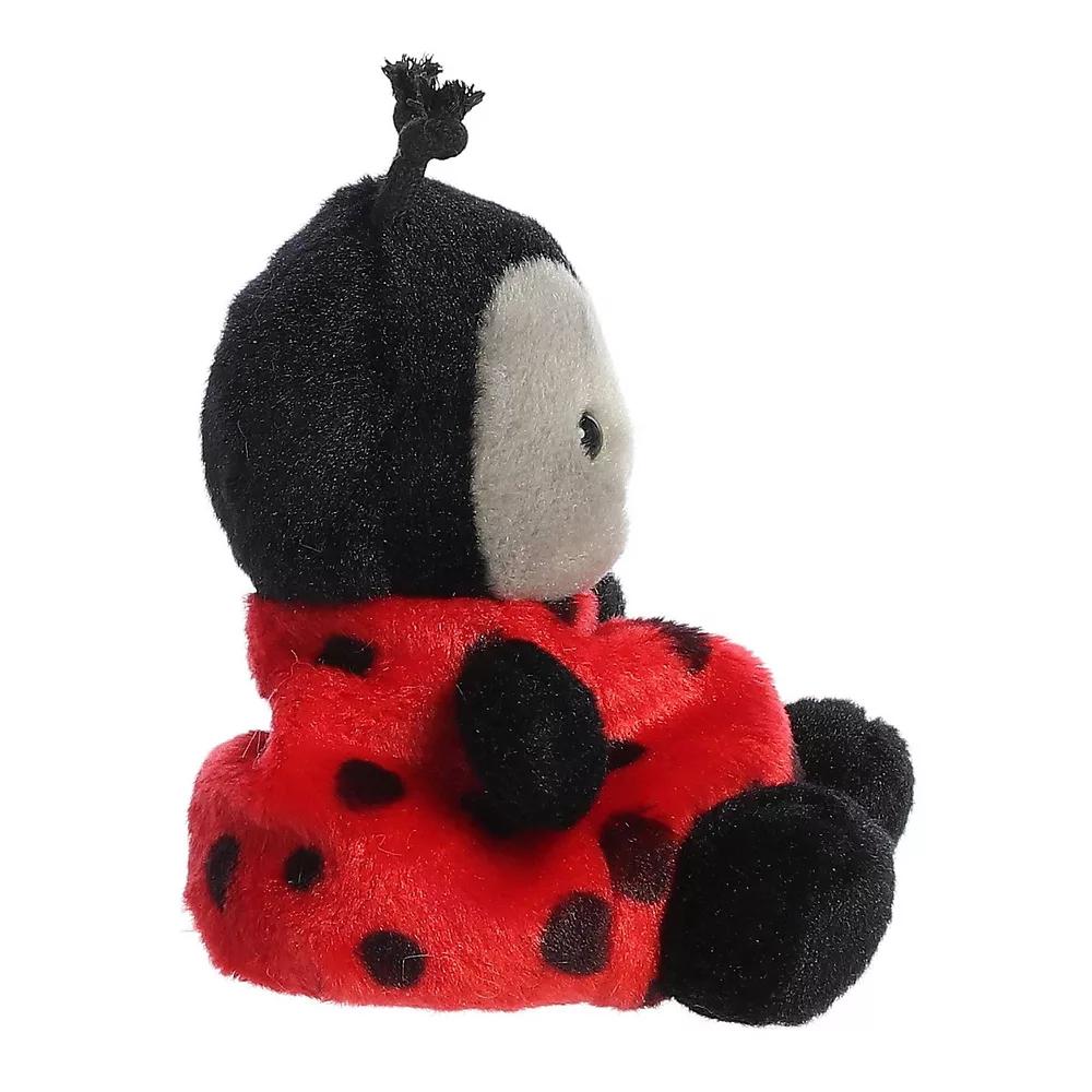 Mini Lil Spots Ladybug Palm Pals Adorable Stuffed Animal Red 4.5" - Image 3
