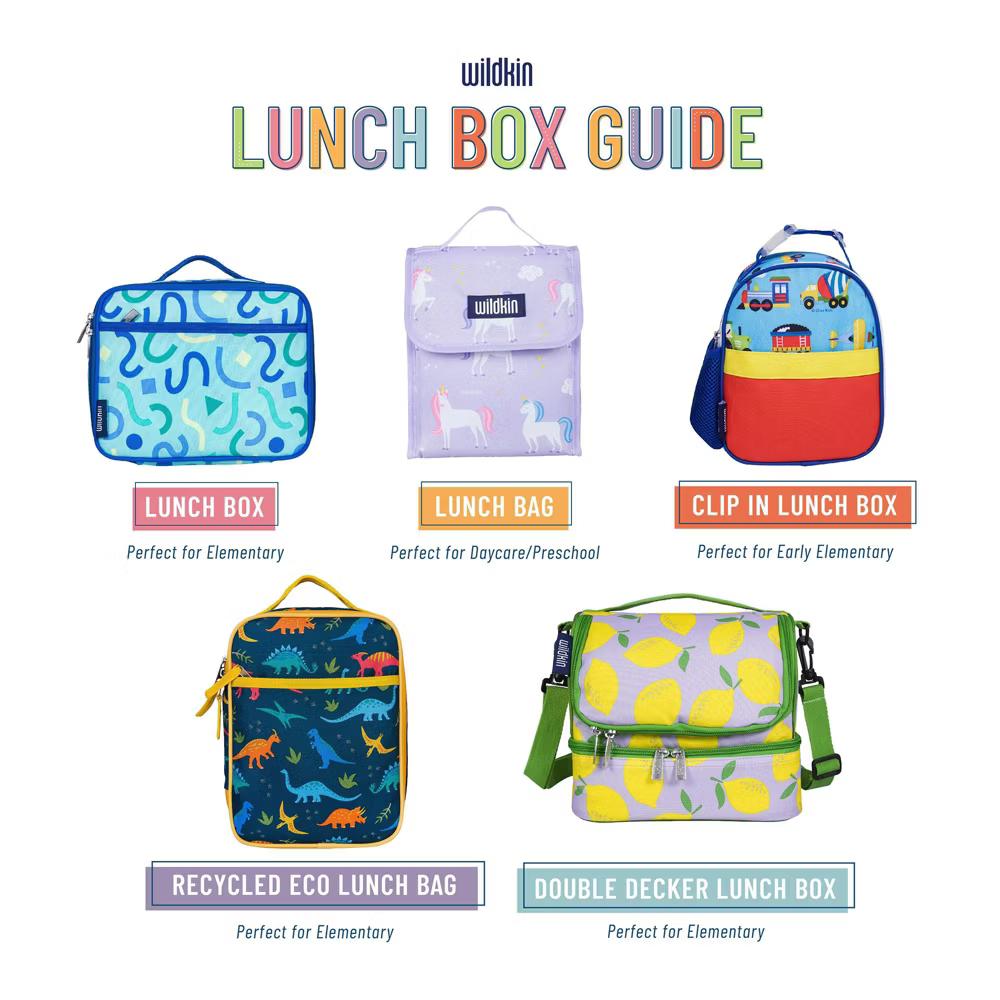Wildkin Two Compartment Insulated Lunch Bag for Kids – School & Travel Ready - Image 21