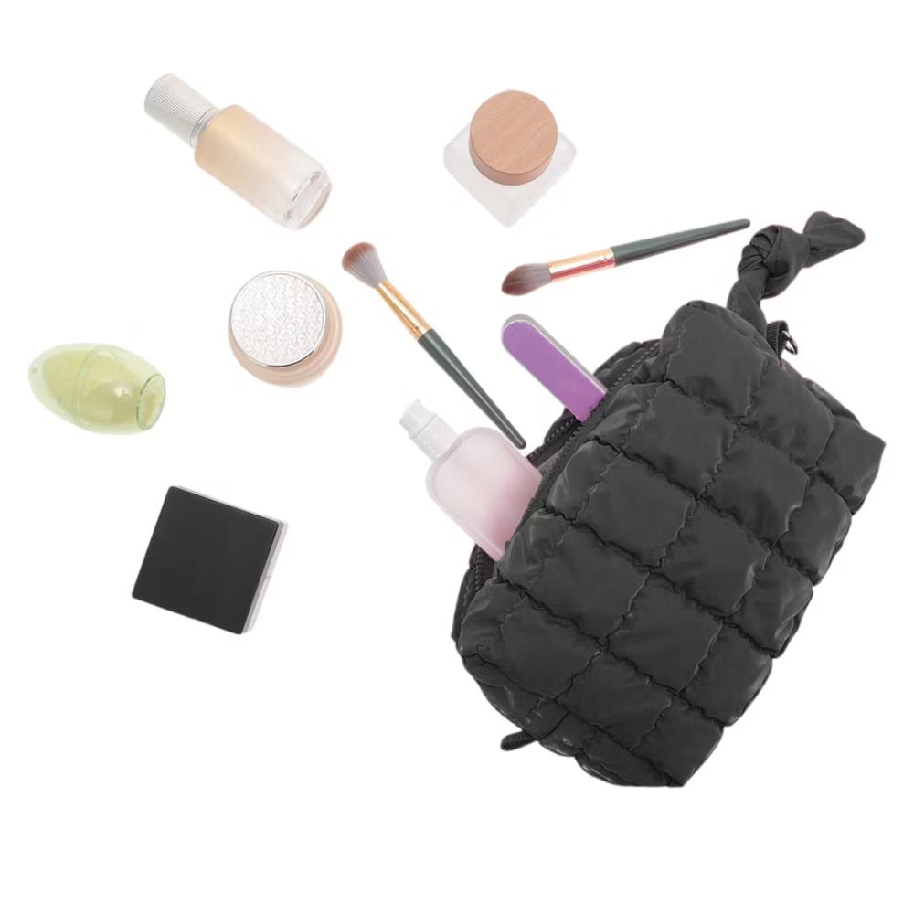 Quilted Makeup Bag 1 Pc - Image 6