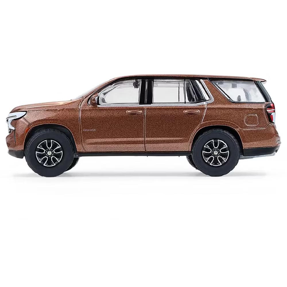 2022 Chevrolet Tahoe Auburn Metallic "Blue Collar Collection" Series 14 1/64 Diecast Model Cars - Image 6