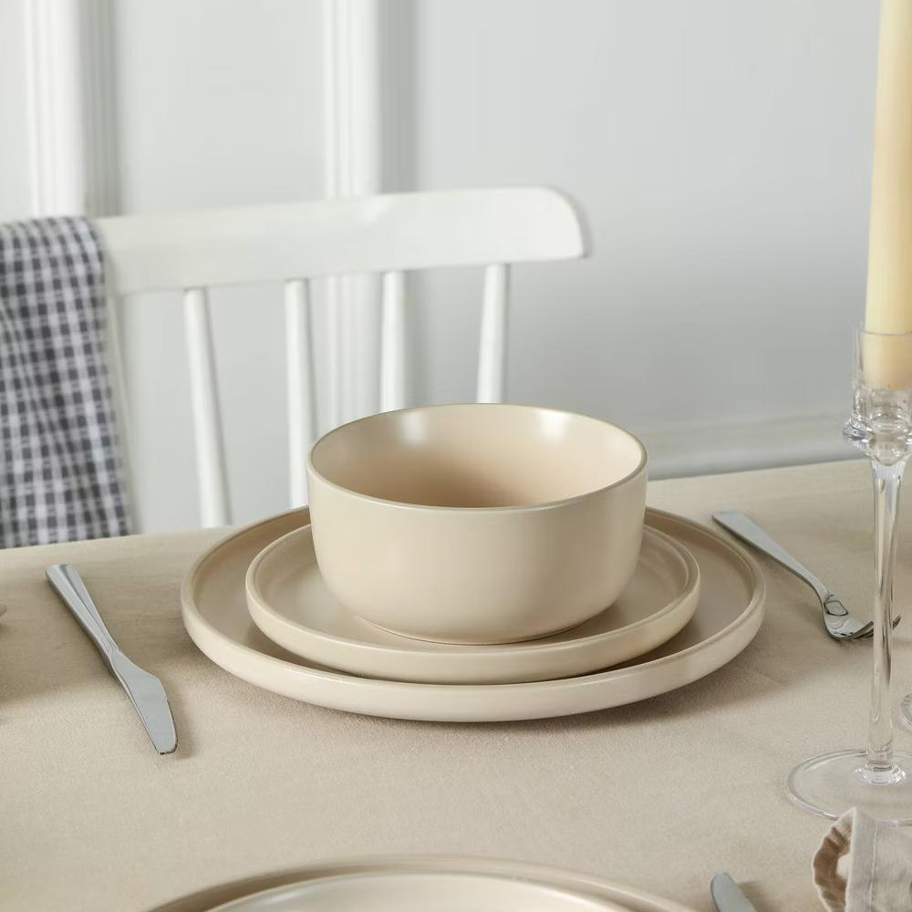 Earth & Clay 12pc Stoneware Dinnerware Set - Image 20