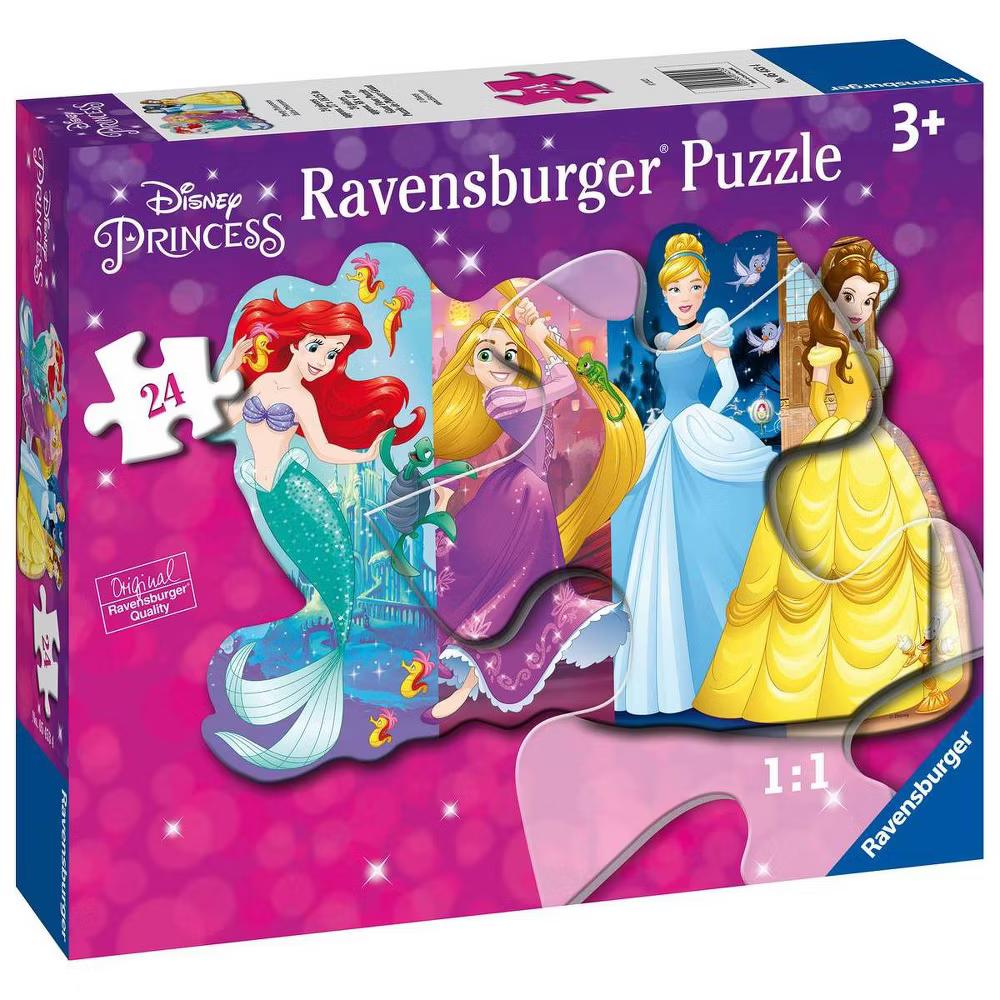 Princesses Pretty Princesses 24pc Jigsaw Floor Puzzle: Creative Thinking Kids Paperboard Toy - Image 2