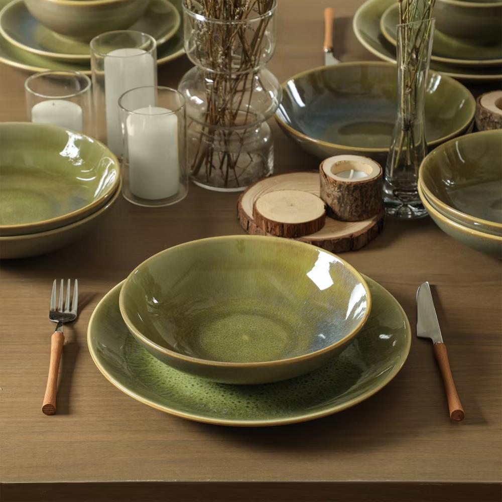 Riley 4-Piece Pasta Bowl Set Stoneware, Service for 4 - Image 13