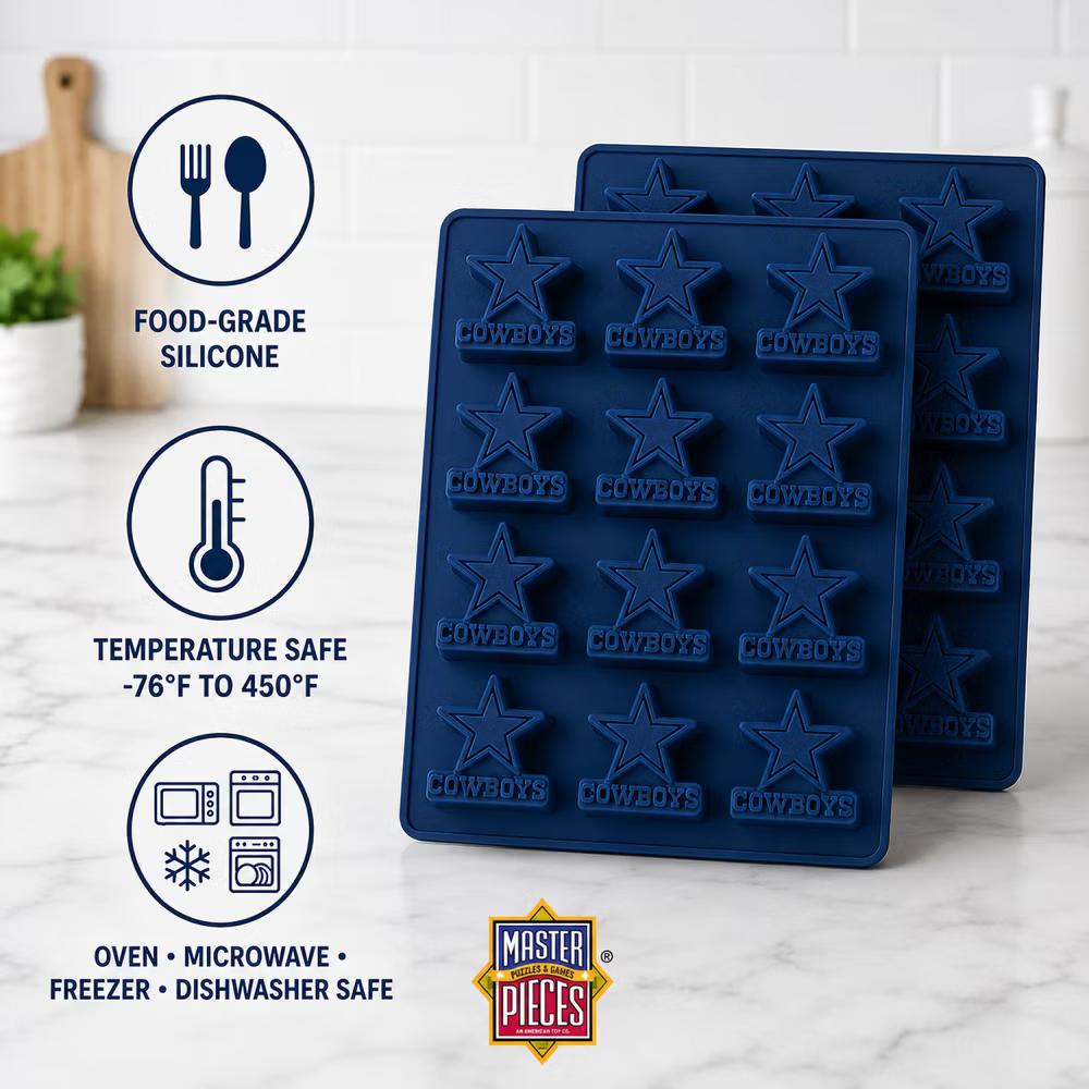FanPans 2-Pack Team Ice Cube Trays - NFL Dallas Cowboys - Image 4
