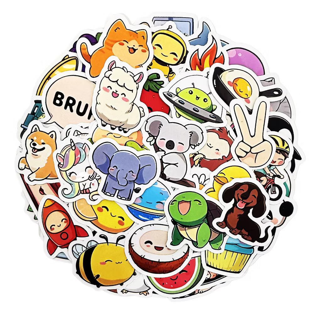 Waterproof Vinyl Stickers for Water Bottles, Laptop, Phones, Skateboards, Decals for Teens - Image 9