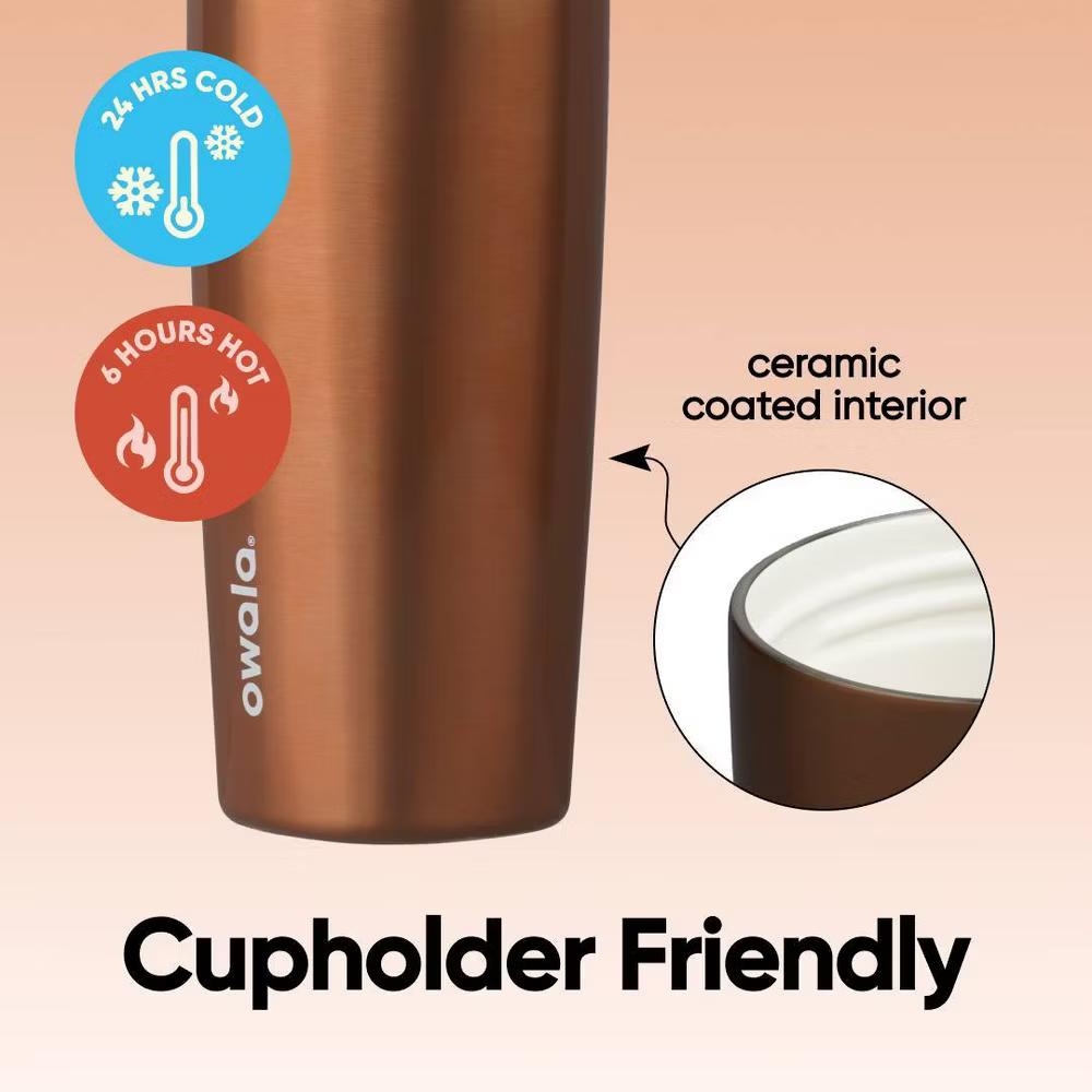 20oz Stainless Steel SmoothSip Travel Mug - Image 29