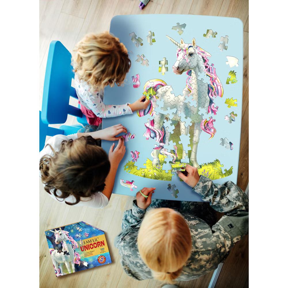 Madd Capp: I Am LiL' Unicorn - 100 Piece Puzzle - Kids Creature-26 X 33" - Image 8