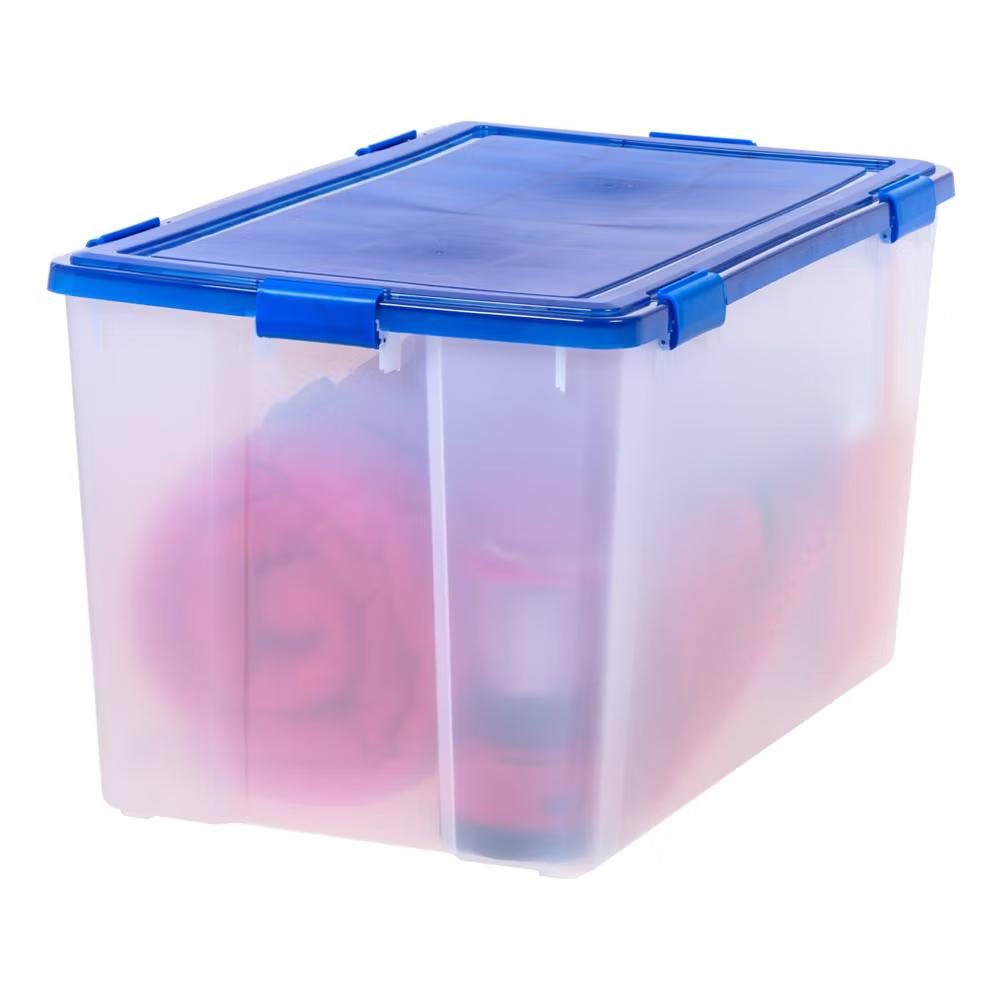 IRIS WeatherPro Plastic Storage Bin with Lid - Image 62