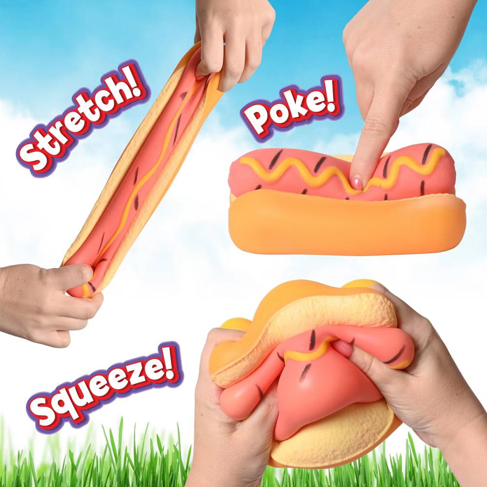 Squeeezy Hot Dog Fidget Toy - Image 4