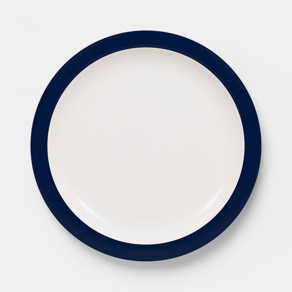 10.5" Plastic Dinner Plate with Decal - Image 8