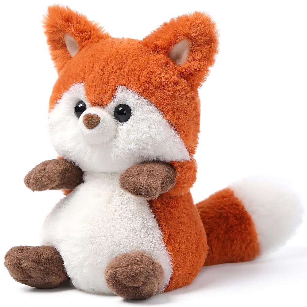 McHugs: Lazy Series - Mini Comfort Fox - 6" Orange Stuffed Animal Plush - Image 5