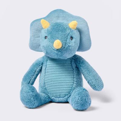 Dino Plush Stuffed Animal - Blue - 10" Height, Baby and Infant Theme, 1.8 lbs - Image 2