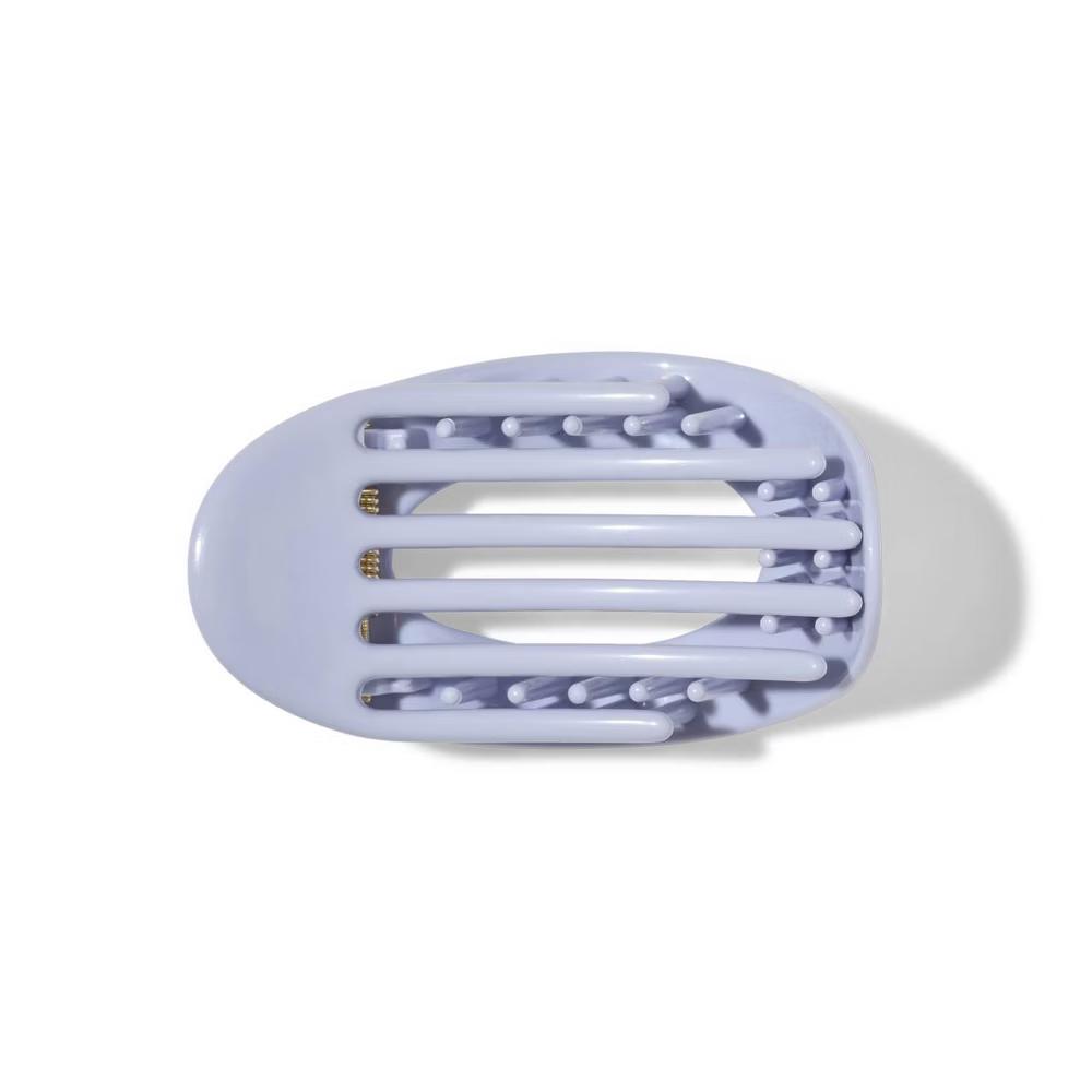 Medium Flat Cloud Hair Claw Clip - Hydrangea Breeze: For All Hair Types, Recycled TPU, 1 Piece - Image 4