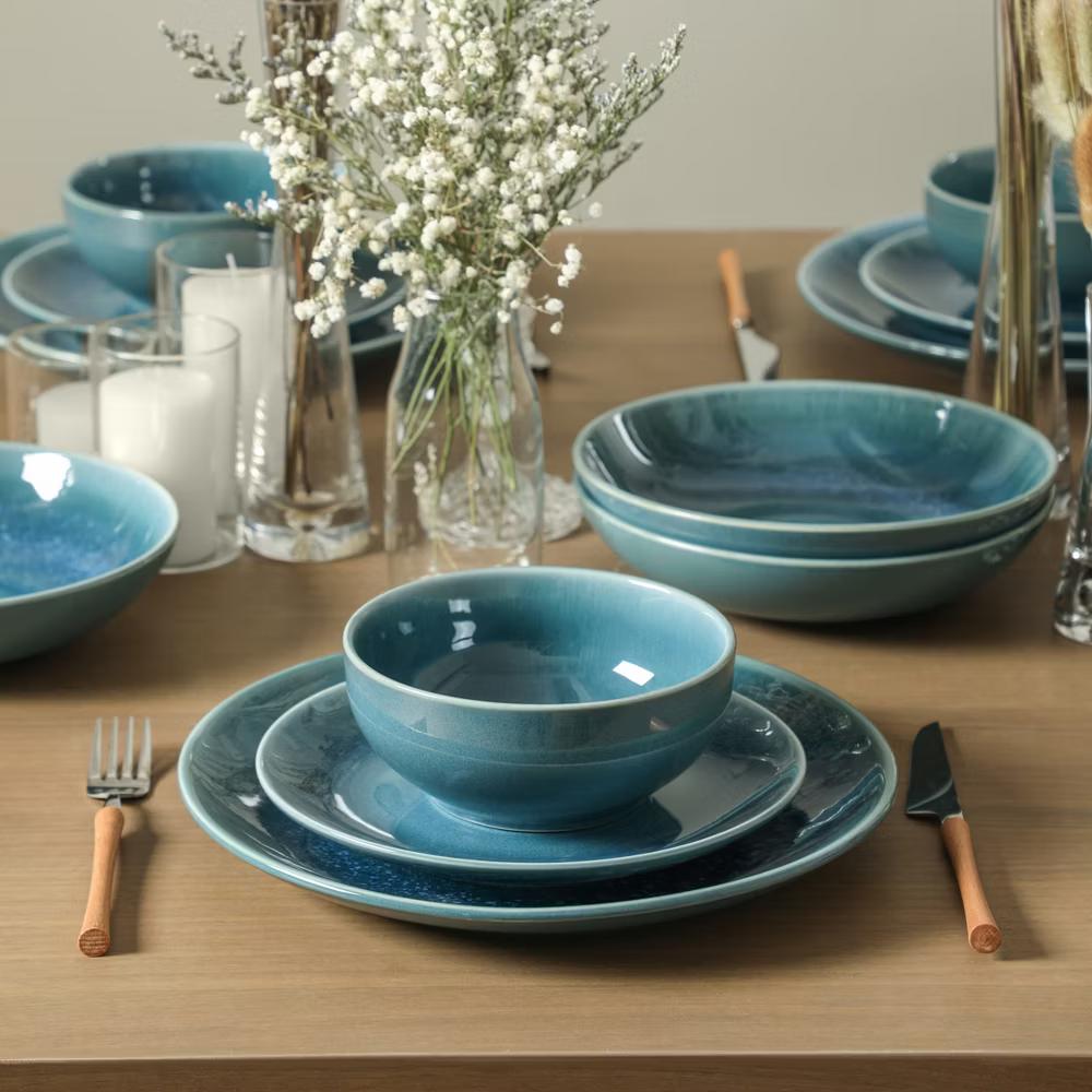 Riley 4-Piece Pasta Bowl Set Stoneware, Service for 4 - Image 10