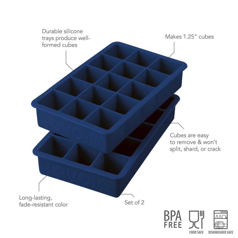 Set of 2 Perfect Ice Cube Trays - Image 6