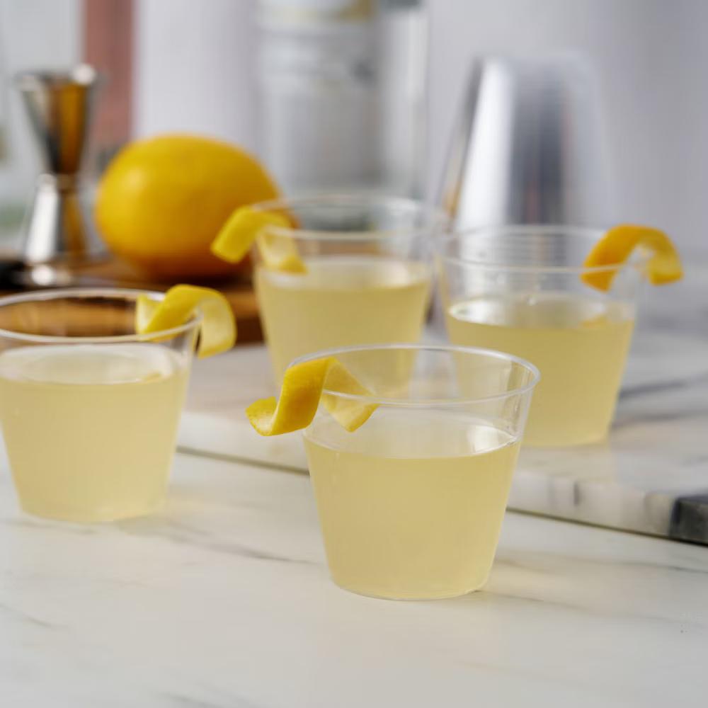 True Party 5 oz Plastic Tumblers – Clear Disposable Cups for Cocktails, Wine, Tastings, and Events – 5 oz, Set of 40 - Image 4