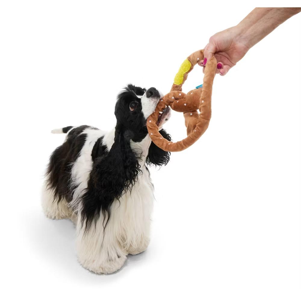 Salty Dog Pretzel Dog Toy - Image 2