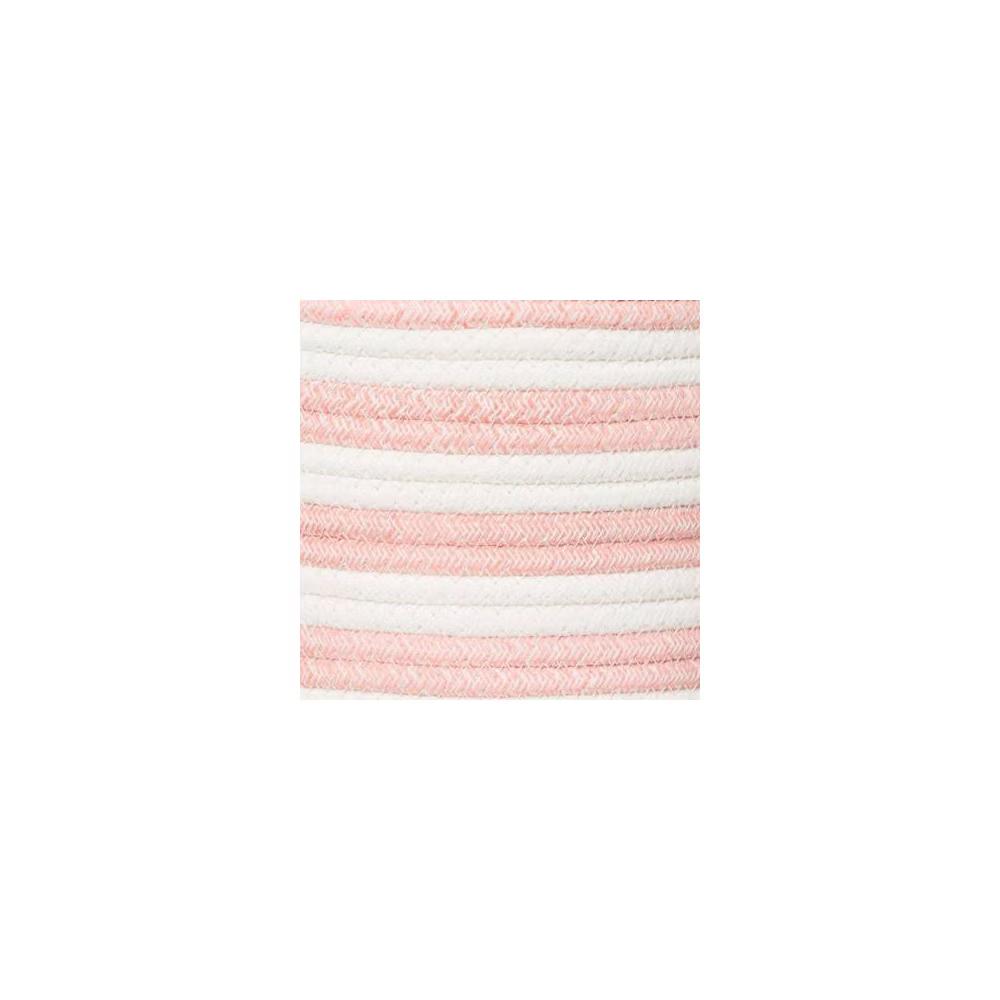 Striped Coiled Kids' Rope Basket - Image 18