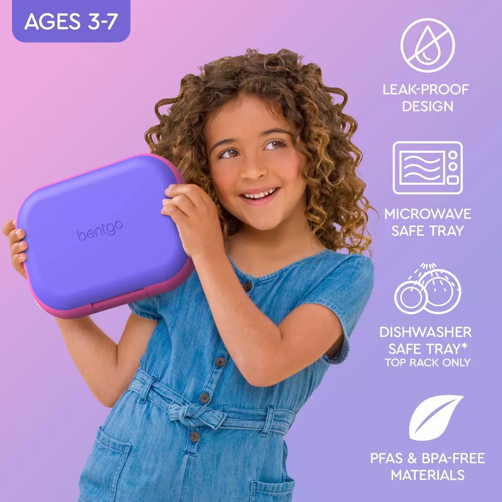 Kids' Chill Lunch Box, Bento-Style Solution, 4 Compartments & Removable Ice Pack - Image 67
