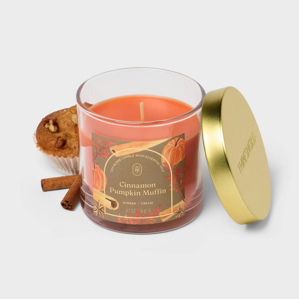 2 Wick Glass Jar Candle with Lid 15.1oz - Image 52