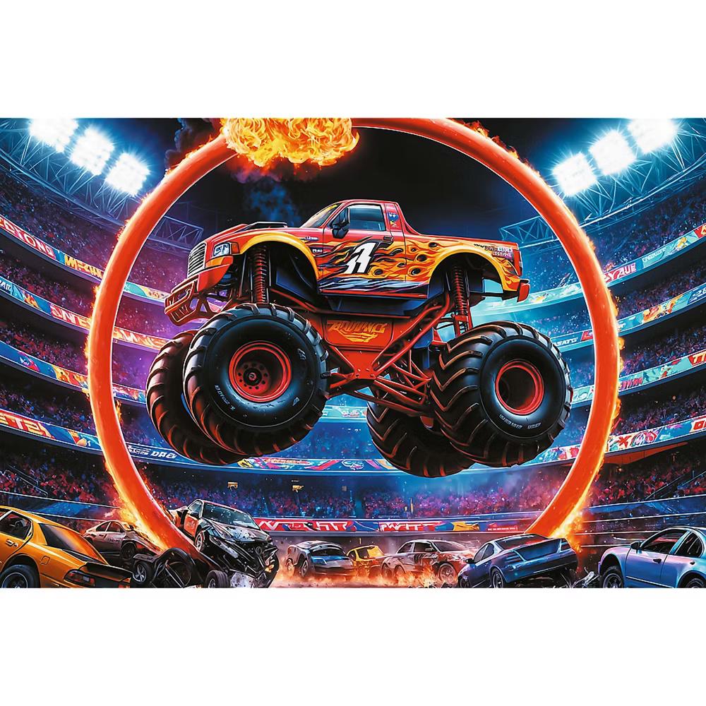 Kids Monster Truck 60 Piece Puzzle - Image 2