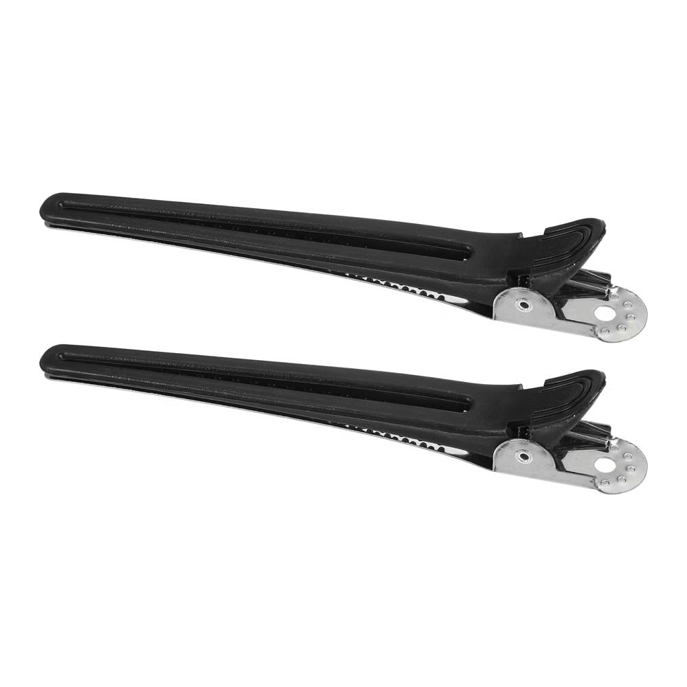 No Crease Nonslip Plastic Duckbill Hair Clip Black - Image 4