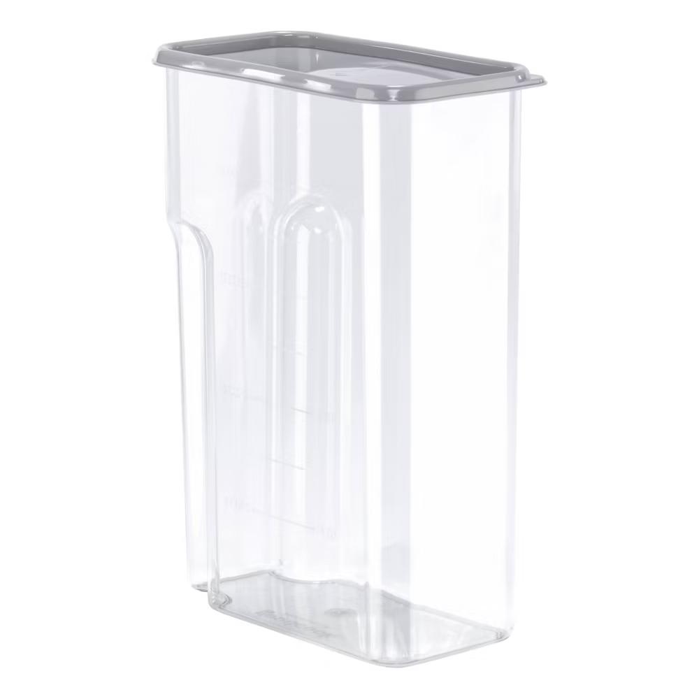 4.5qt 2pc Cereal + Lid Food Storage Containers Gray - Image 9
