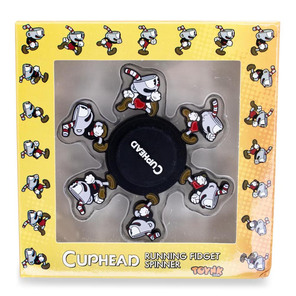 Toynk Cuphead Running 3-Inch Fidget Toy Spinner - Image 2