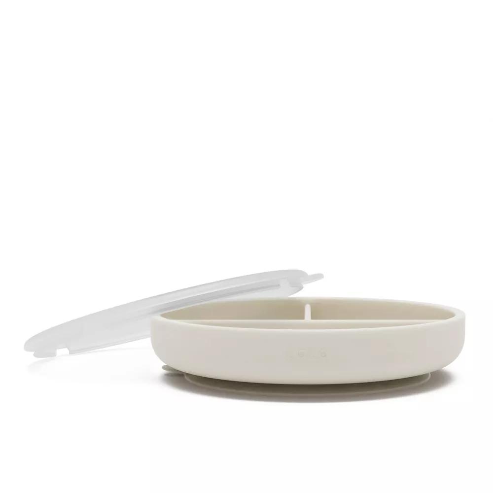Lalo Silicone Suction Plate with Lid